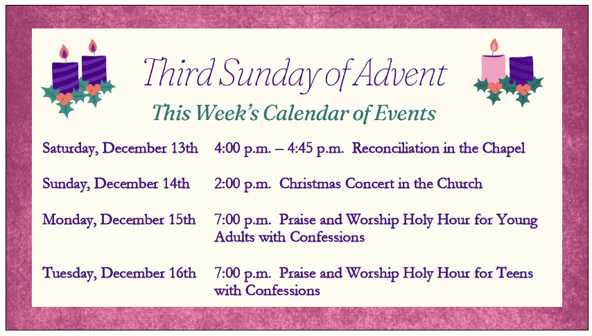 3rd advent 2025 3rd advent 2025