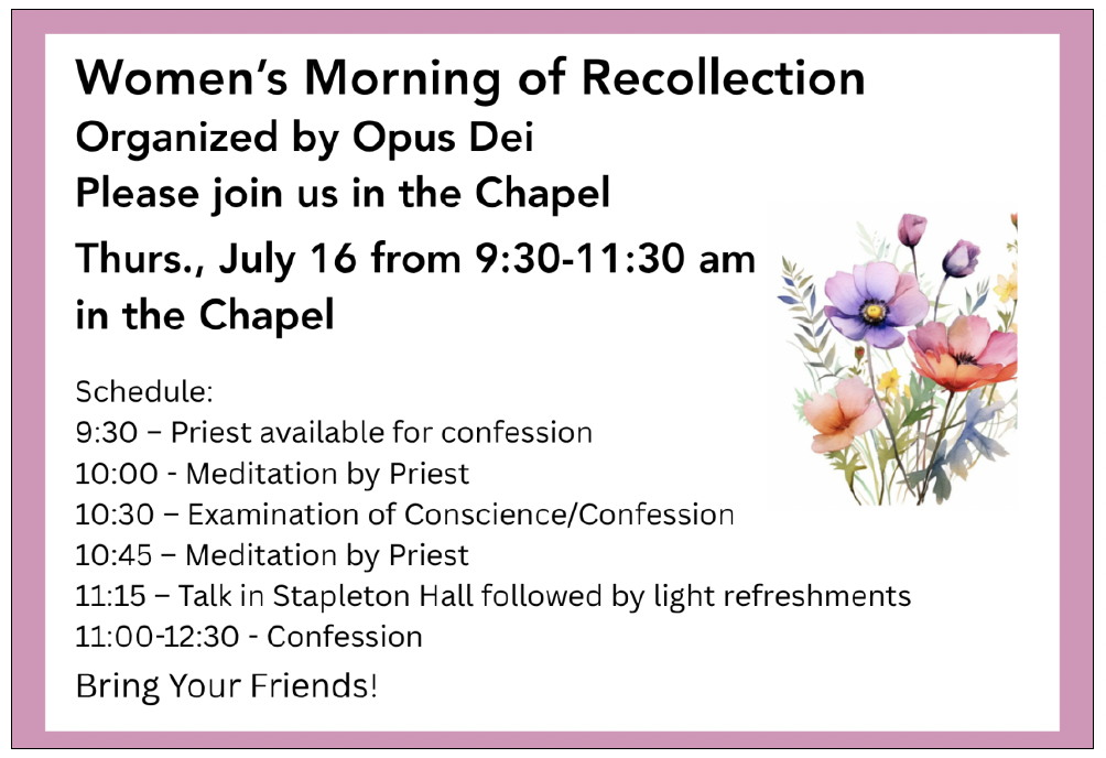Women’s Morning of Recollection2 Women's Morning of Recollection2